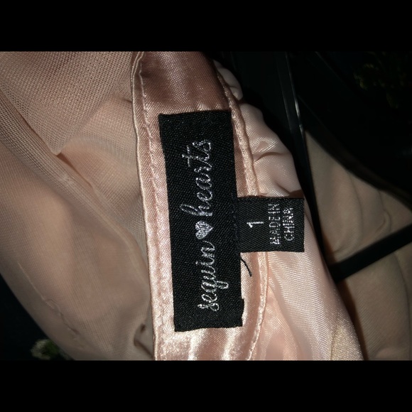 Two Piece Beaded Prom Dress - Picture 4 of 5